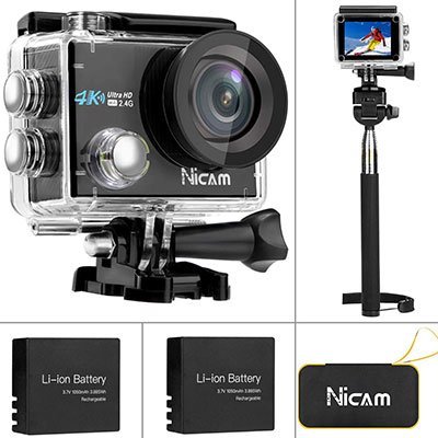 Nicam WiFi Sports Action Camera