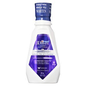 Crest 3D White Luxe Diamond Strong Anticavity Fluoride Mouth Rinse 