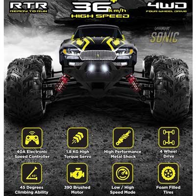 sonic Off Road Monster Truck under 100