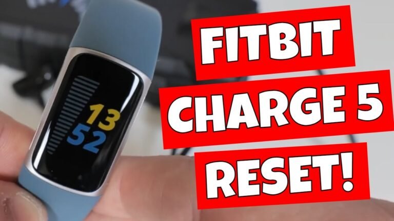 Fitbit Charge 5 Troubleshooting: Quick Fixes for Common Issues