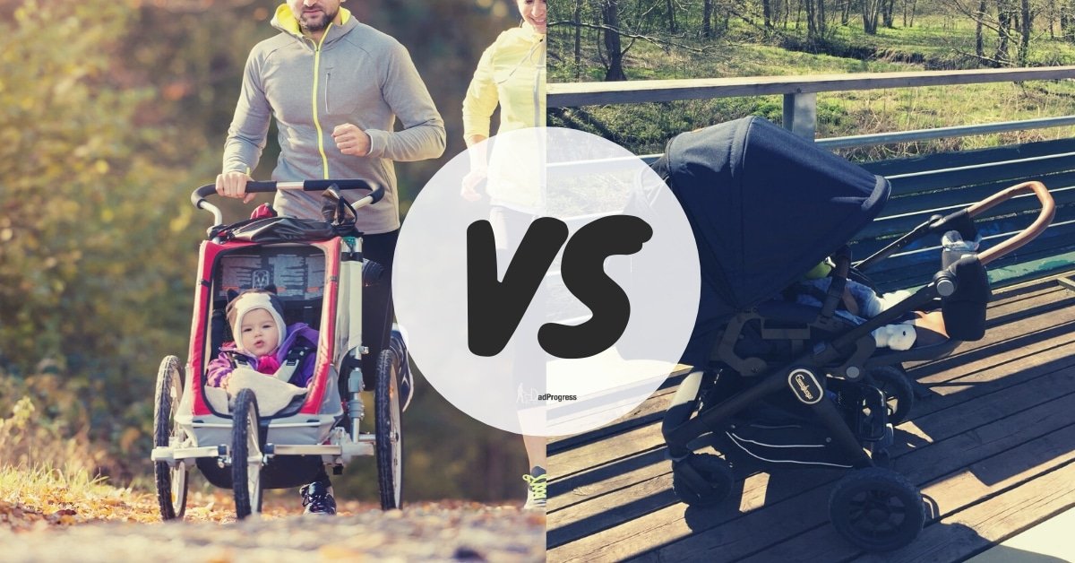 jogging stroller vs regular stroller
