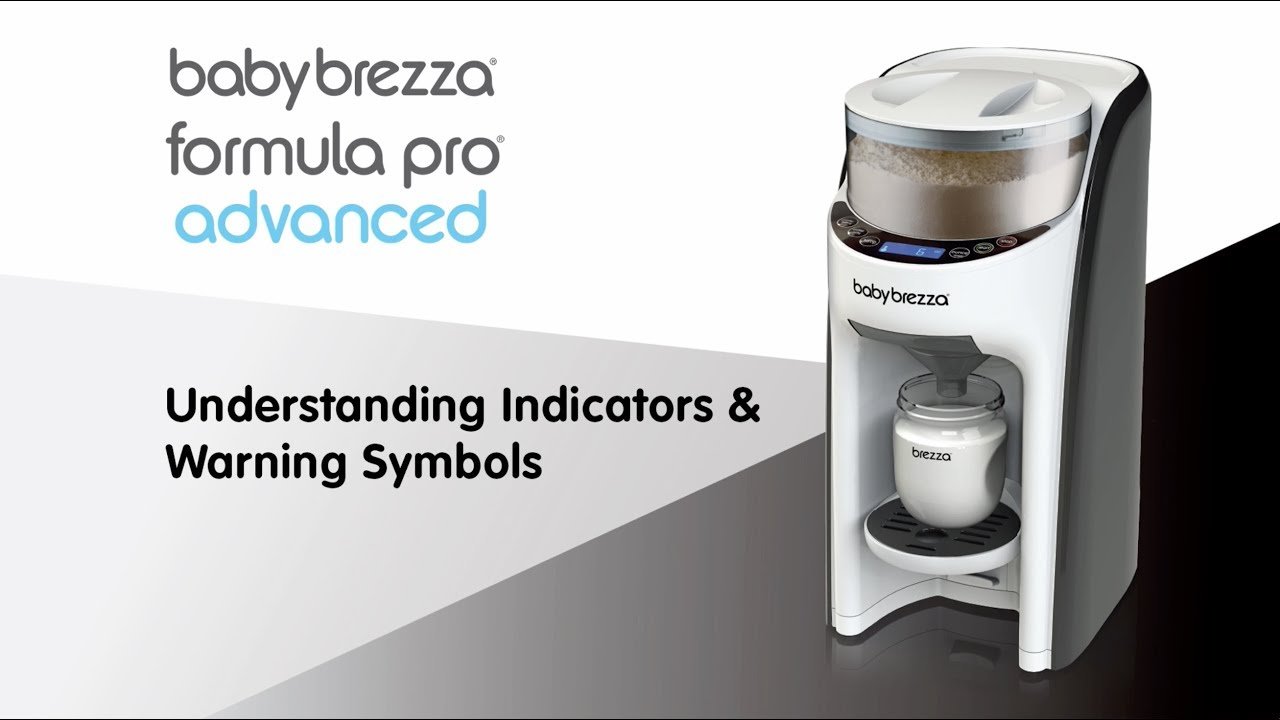 baby brezza error codes