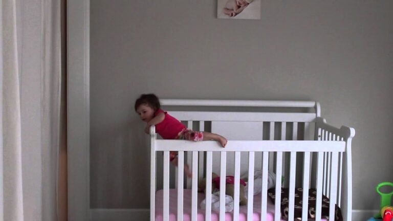 What to do when your toddler keeps Climbing Out of the Crib