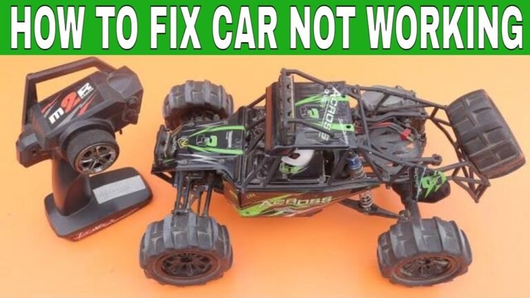 Rc Car Remote Control Not Working