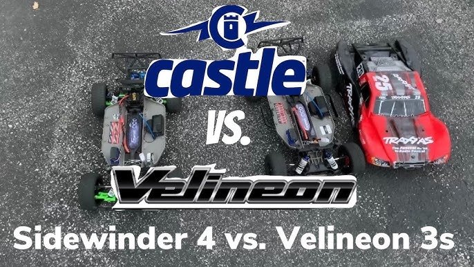 Traxxas Velineon Vs Castle Sidewinder