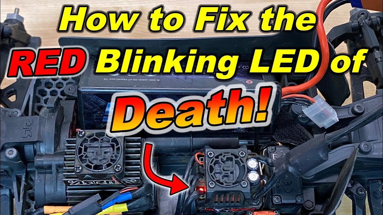 Why is My Rc Car Blinking Red
