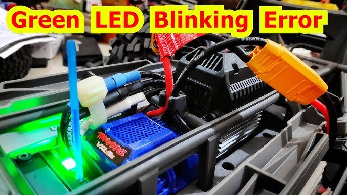 Why is My Traxxas Esc Blinking Green
