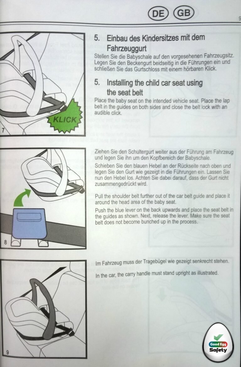 How to Install Baby Car Seat With Seatbelt