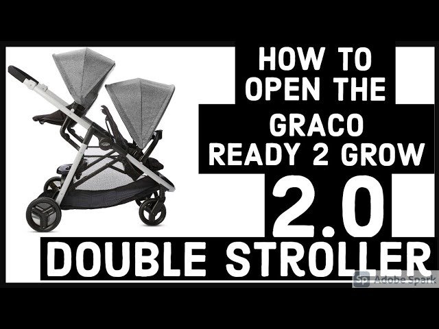 How to Open Graco Double Stroller