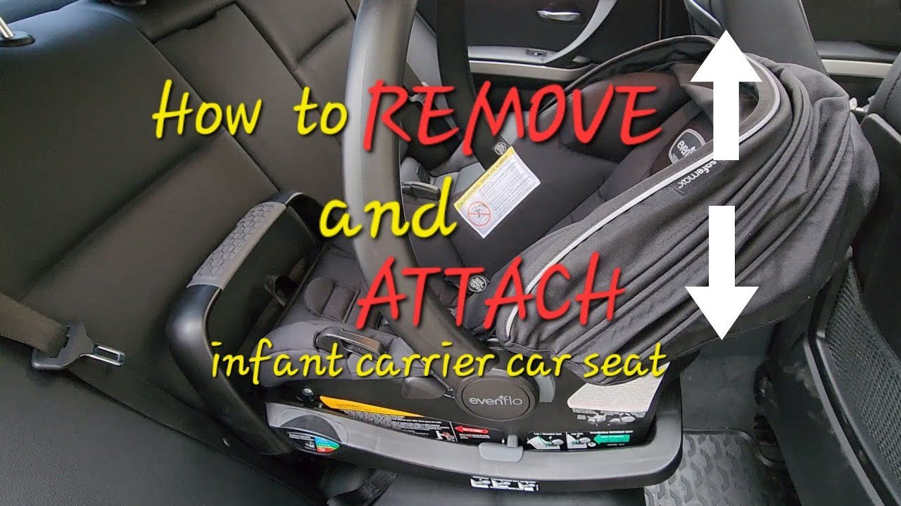 How to Remove Baby Car Seat from Base