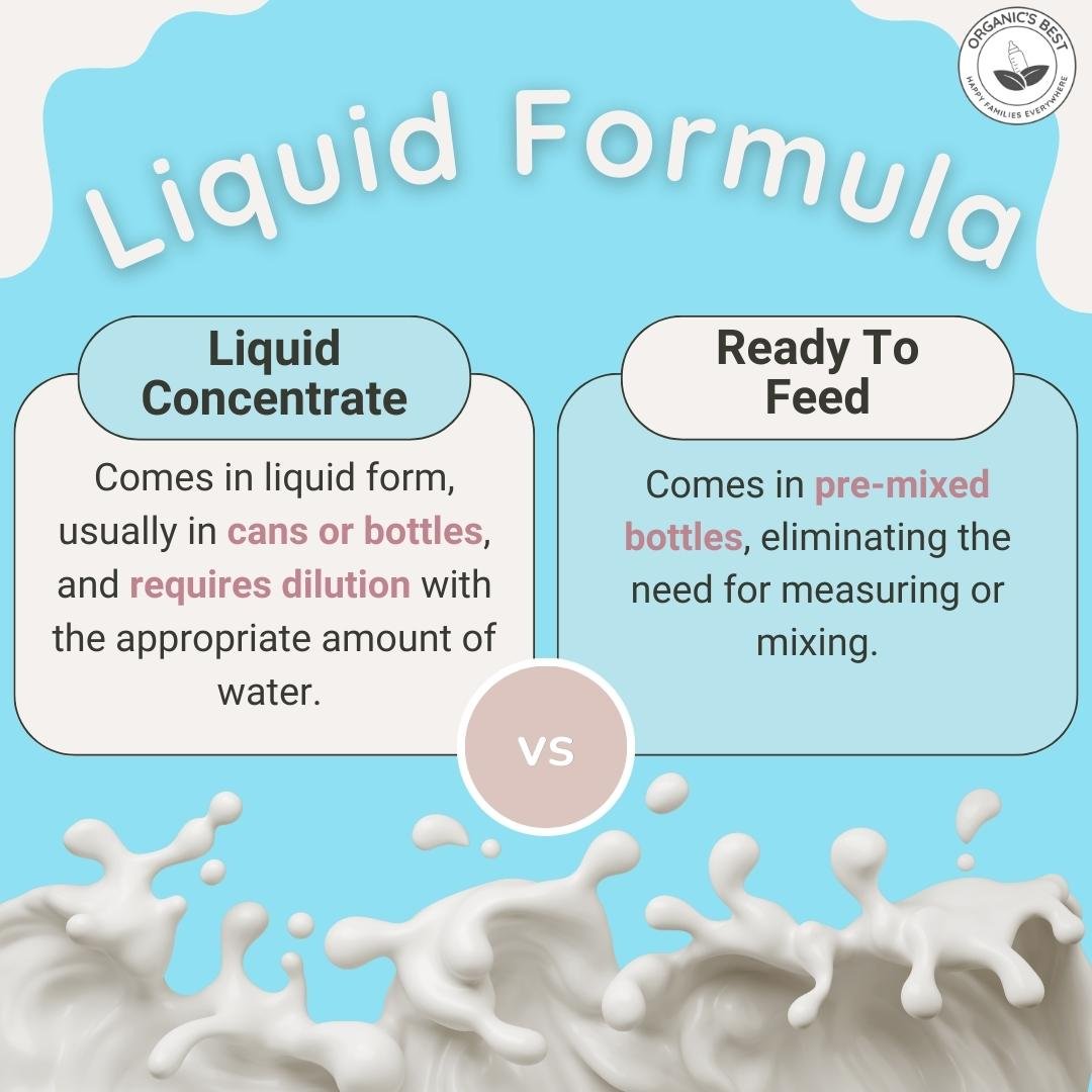 Liquid Formula Vs Powder